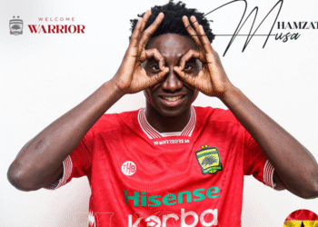 Asante Kotoko announce signing of Musa Hamzata on a three-year contract