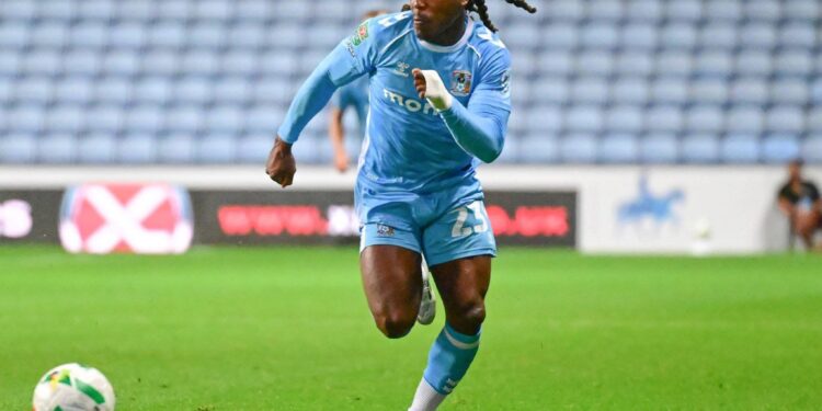 Brandon Thomas-Asante on target as Coventry beat Derby in 8-goal thriller