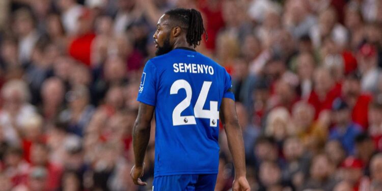 Semenyo thanks football family after Anfield racism incident