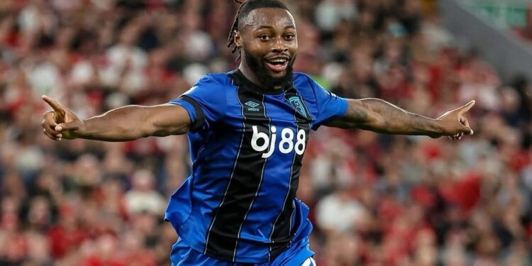 Ghana FA strongly backs Semenyo after racial abuse at Anfield