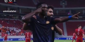 VIDEO: Michael Baidoo scores as Umm Salal suffer defeat to Al-Arabi