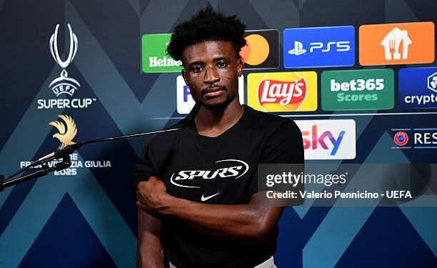 “Proud of the team” – Mohammed Kudus reflects on Spurs’ late collapse against PSG