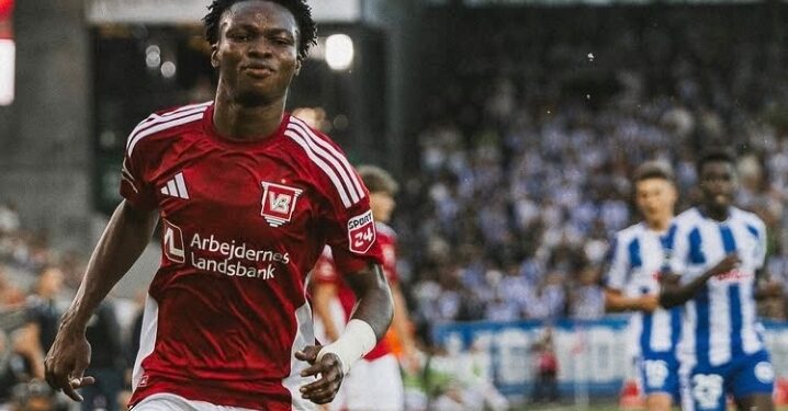 Bismark Edjeodji shines bright in Denmark with stunning performance