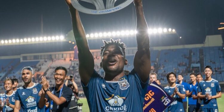 Kwame Perpah shines as Svay Rieng win Super Cup in Cambodia