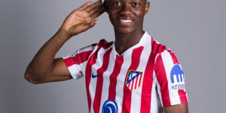 Promising Ghanaian midfielder Taufik Seidu impresses in Atlético Madrid preseason