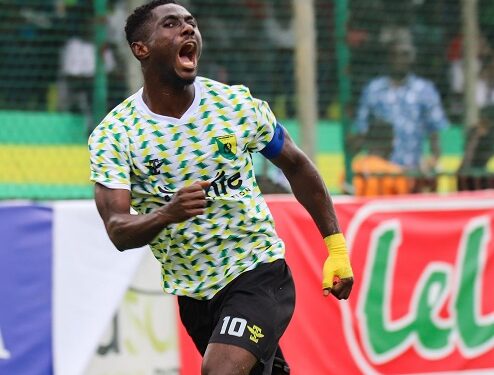 History Maker: Gold Stars striker Samuel Attah Kumi nets first goal of 2025/26 Ghana Premier League season