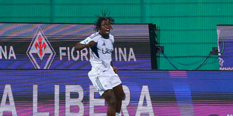 Jayden Addai scores debut Serie A goal to secure late win for Como at Fiorentina