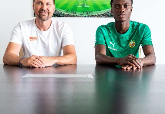 Austrian Bundesliga side SK Rapid Wien confirm permanent signing of Keneth Yeboah Bonsu