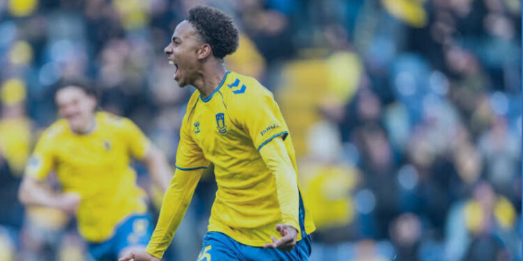 Danish-born Ghanaian midfielder Noah Nartey scores first goal of the season as Brøndby thrash OB Odense