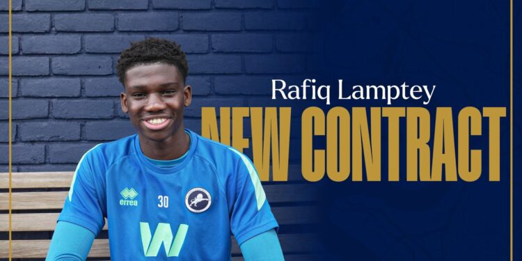 Tariq Lamptey’s younger brother Rafiq signs long-term contract with Millwall FC