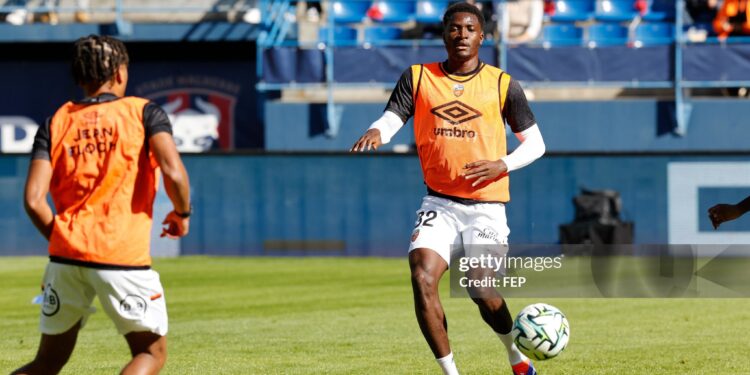 Nathaniel Adjei returns to FC Lorient training after year-long injury layoff