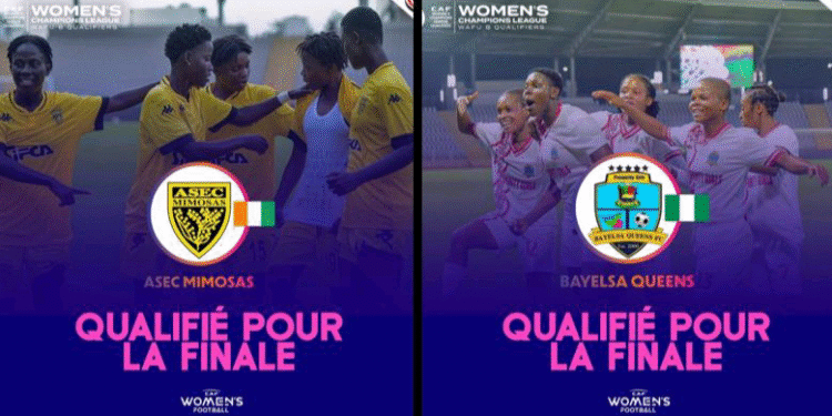 WAFU B Women’s Champions League: Bayelsa Queens to face ASEC Mimosas in final