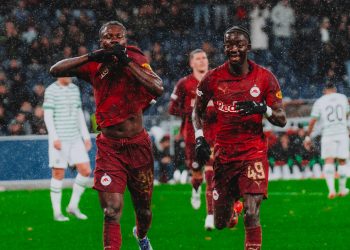 Back-to-Back goals for Edmund Baidoo as he nets first Europa League goal