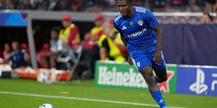 VIDEO: Ghanaian winger Emmanuel Addai scores in Qarabağ Champions League 2-0 win over Copenhagen