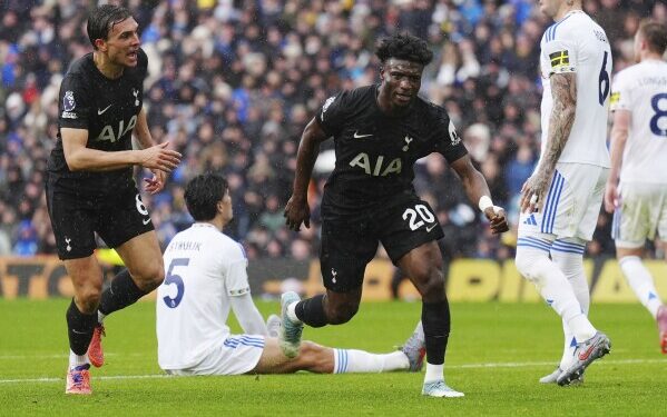 Ghana star Mohammed Kudus shines with first goal and fourth assist in Tottenham win at Leeds United