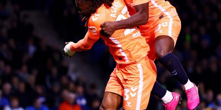 Ghana forward Brandon Thomas-Asante scores brace as Coventry secure 2-1 win at Portsmouth