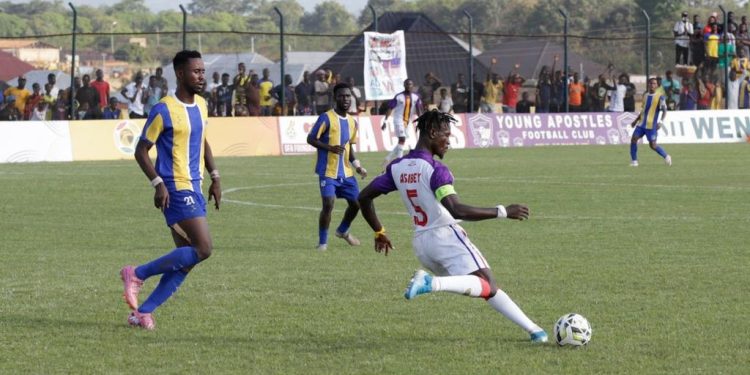 GPL: Hearts of Oak held to goalless draw at Young Apostles