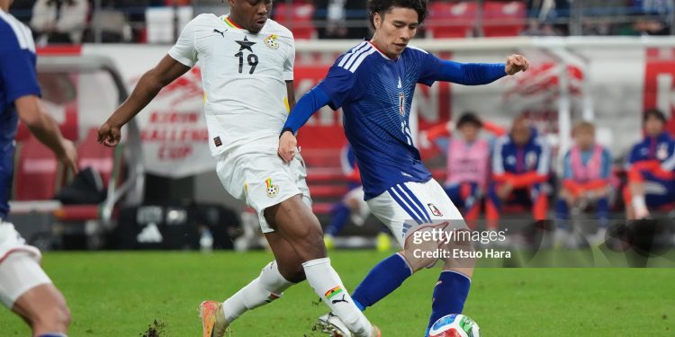 “It wasn’t something he did intentionally” – Japan coach Moriyasu defends Tanaka after challenge that injured Ghana’s Francis Abu