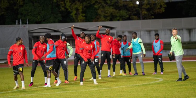 Black Stars begin training in Nagoya ahead of Japan and South Korea friendlies