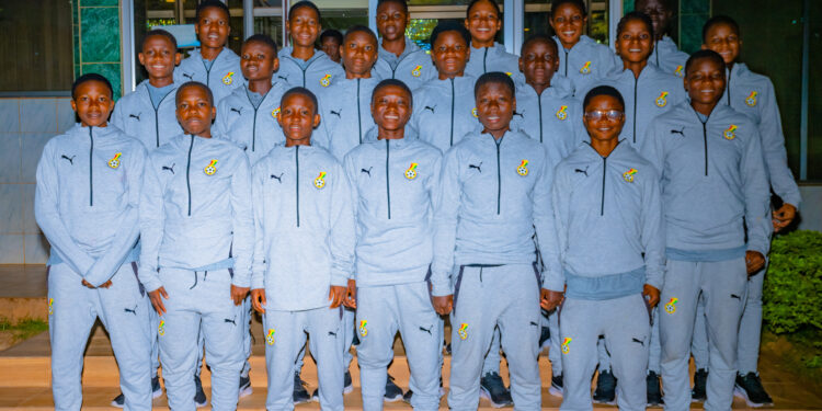 Ghana’s U-15 Boys and Girls arrive in Ouagadougou for 2025 CAF African Schools Championship WAFU-B qualifiers