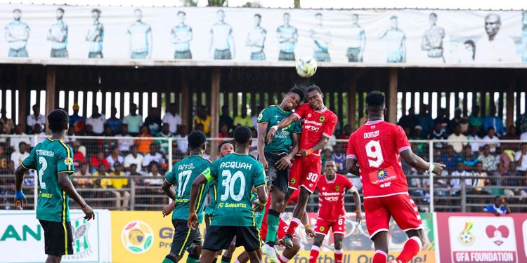 Ghana Premier League Wrap: Aduana go top after Bono derby win as Kotoko escape in Samreboi and All Blacks seal first away victory