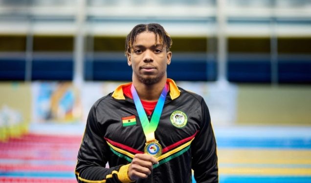 Ghana’s Abeku Jackson elected vice chair of Africa Aquatics Athletes Commission