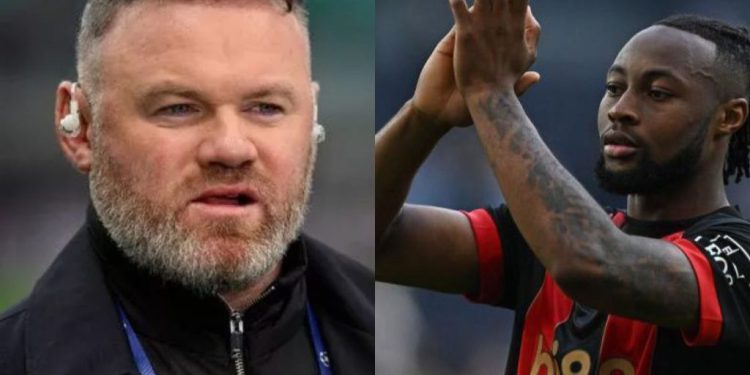 Antoine Semenyo: Wayne Rooney picks Bournemouth star as one of EPL’s top three stars this season