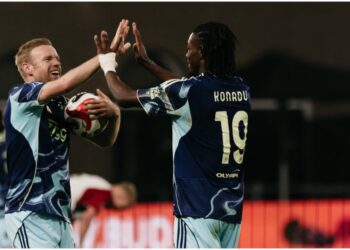 Ghanaian teen Don Angelo Konadu scores first Ajax goal in Dutch Cup big win over Excelsior
