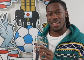 Brandon Thomas-Asante honoured after stunning goal-scoring run for Coventry City
