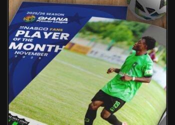 Prince Tweneboah crowned NASCO Player of the Month for November